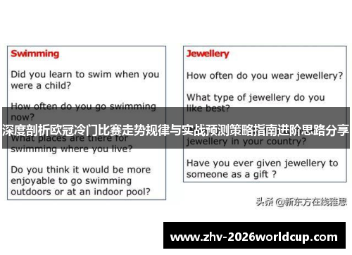 深度剖析欧冠冷门比赛走势规律与实战预测策略指南进阶思路分享